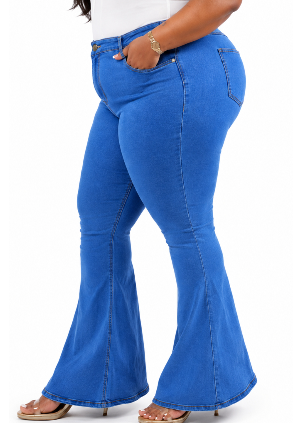 Blue Jean Baby Flare Jeans