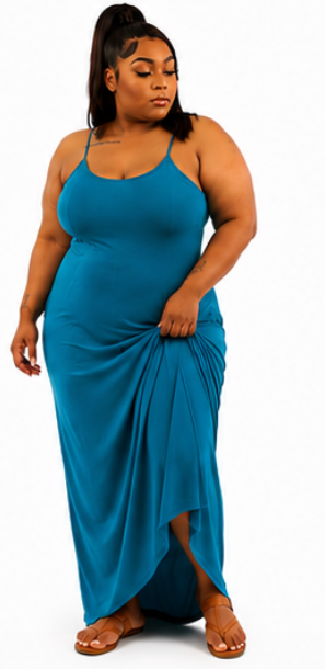 Blue Lagoon Maxi Dress