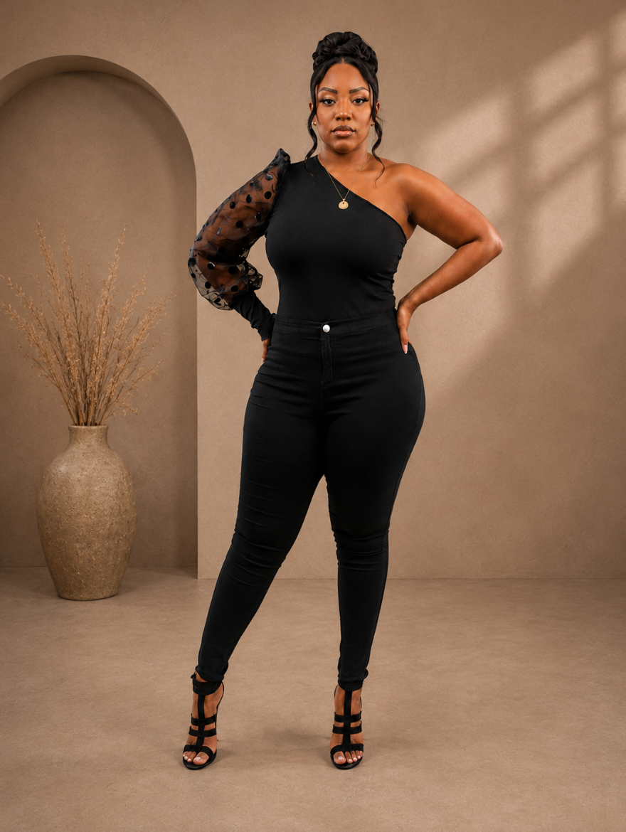 Cherie Noir Top
