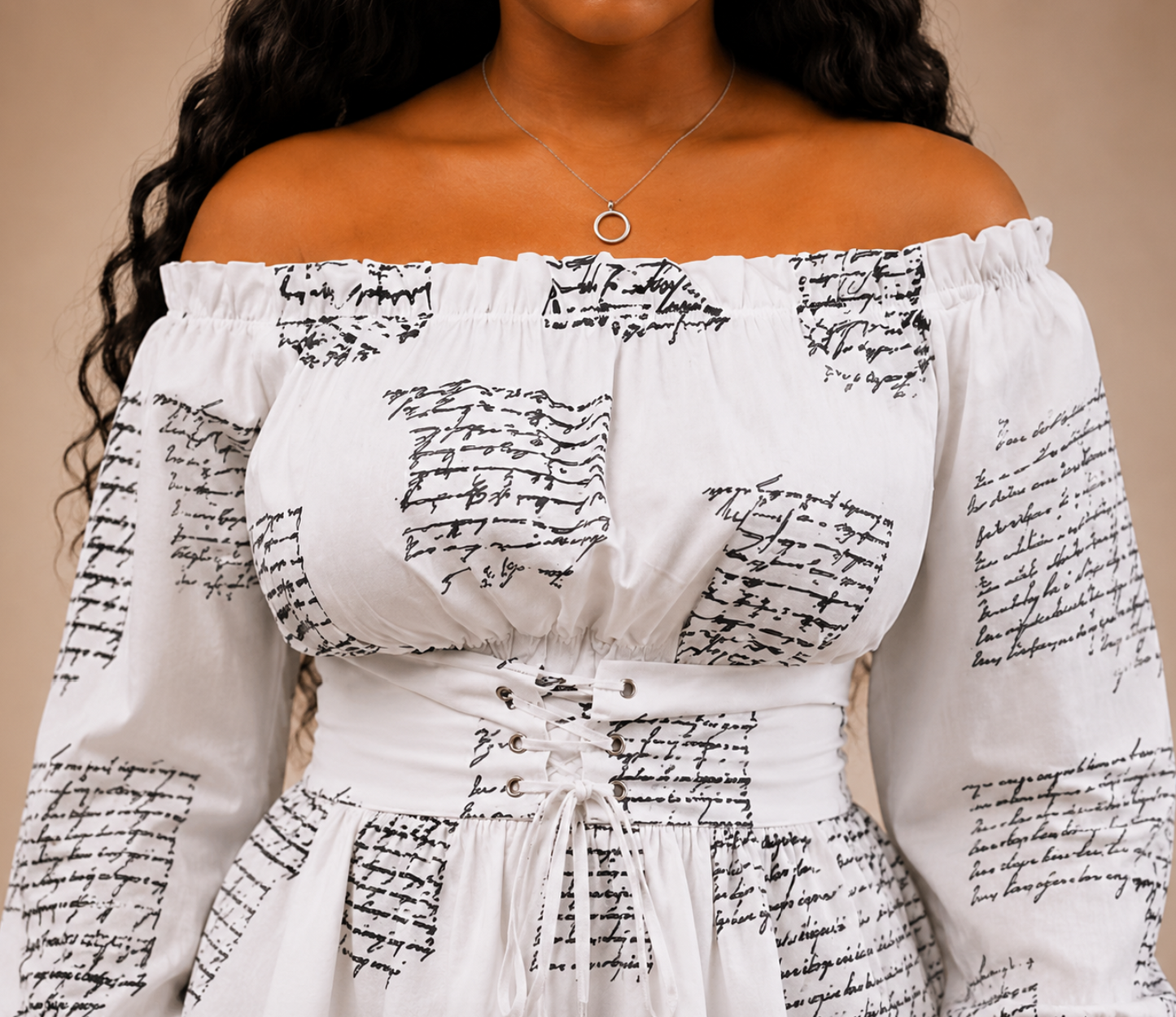 Fine Print Blouse
