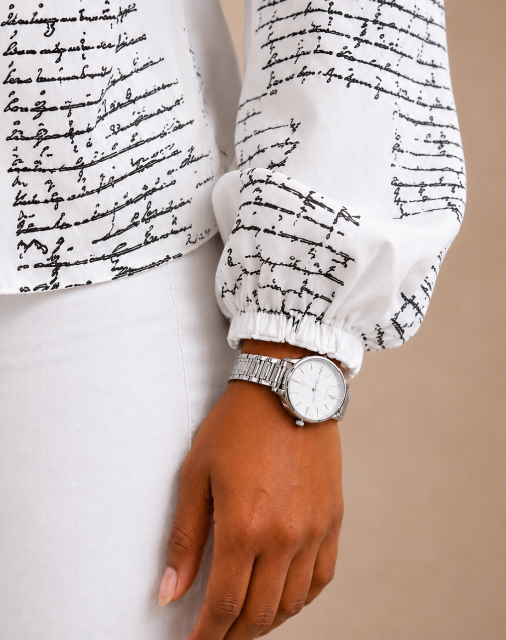 Fine Print Blouse