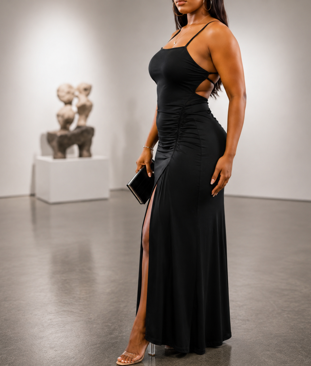 Gallery Nights Maxi Dress