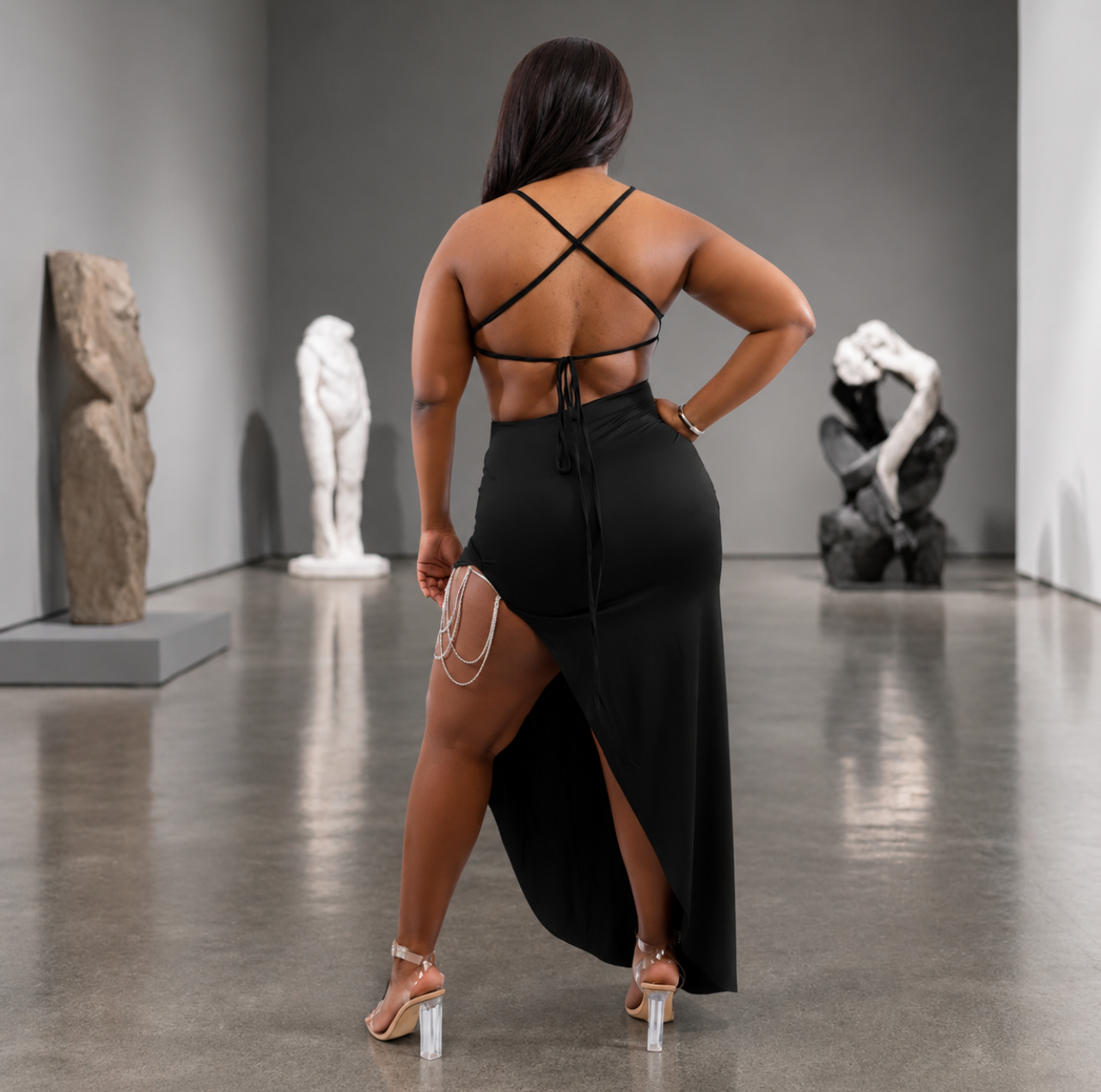 Gallery Nights Maxi Dress