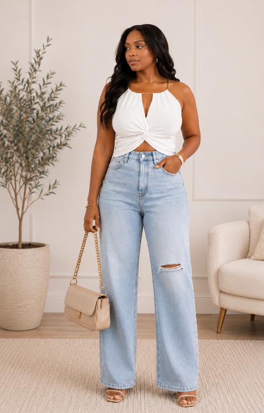 Ivory Dreams Top