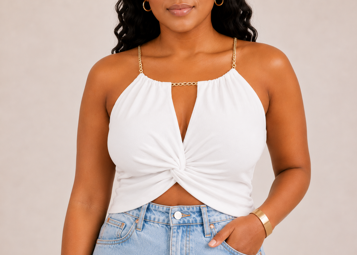 Ivory Dreams Top