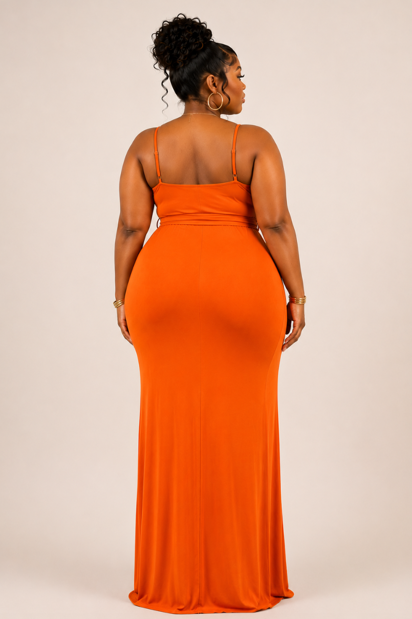 Mango Sunset Maxi Dress