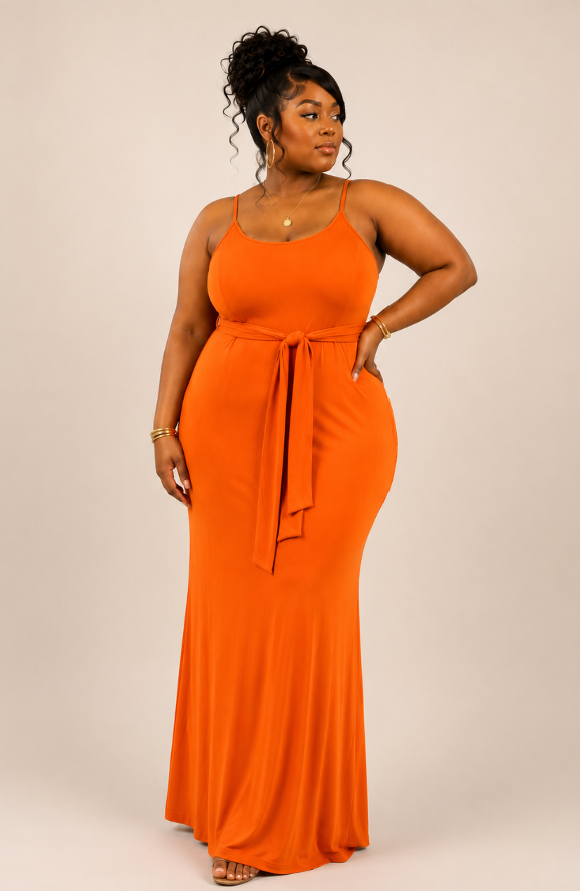 Mango Sunset Maxi Dress